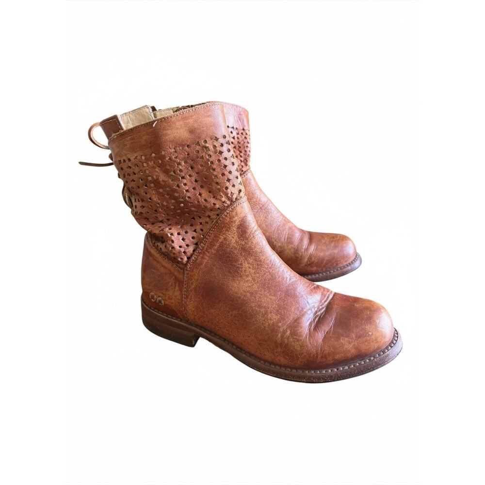 Bed Stu Cobbler Cheshire Boots 8 Mid-Calf Leather Zip Artisa boots